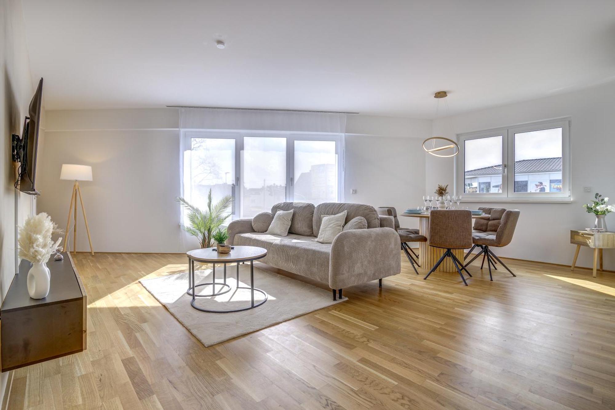 Exklusive 3-Zimmer Luxus-Maisonette In Hochheim - Naehe Frankfurt Flughafen, Wiesbaden Und Mainz Hochheim am Main Eksteriør billede