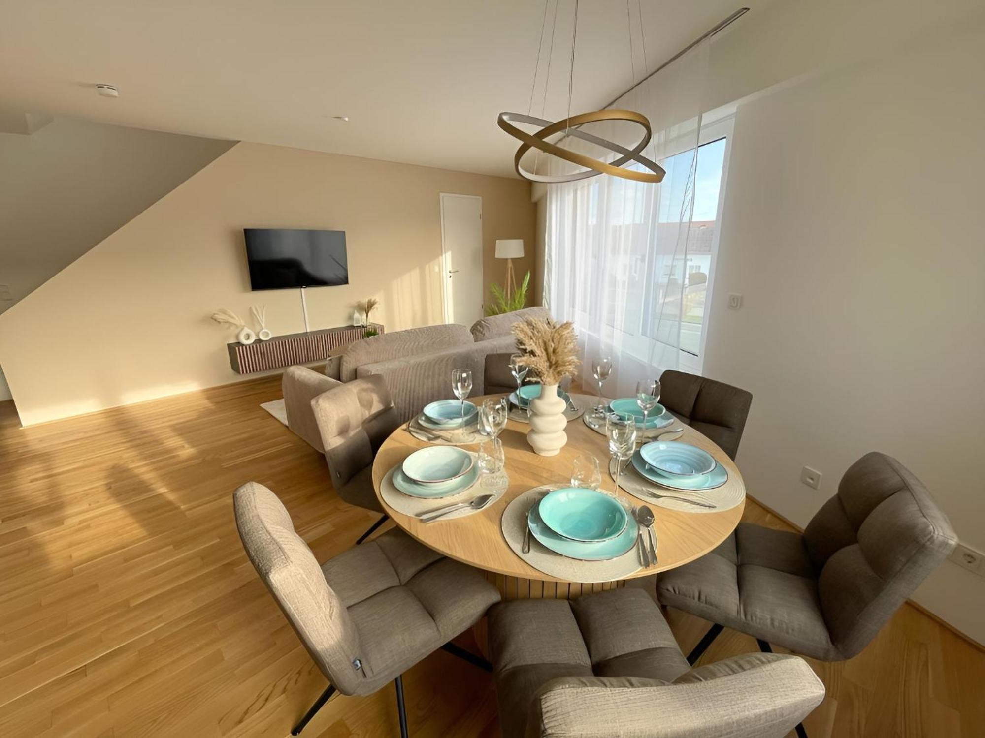 Exklusive 3-Zimmer Luxus-Maisonette In Hochheim - Naehe Frankfurt Flughafen, Wiesbaden Und Mainz Hochheim am Main Eksteriør billede